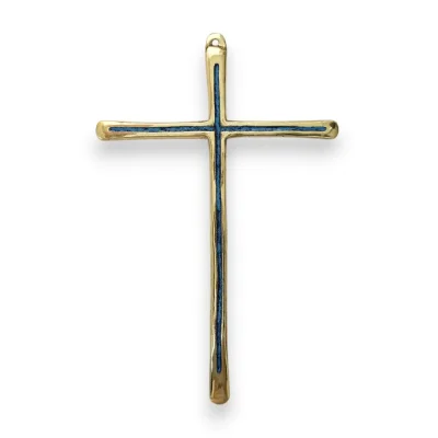 Croix – Bronze émaillé – 19.5 cm – 030