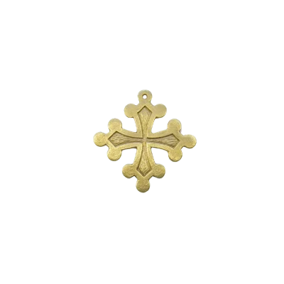 Croix de Toulouse, Languedoc ou Croix Occitane en bronze – 9,5 cm – 0236