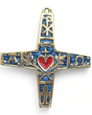 Croix et symboles bibliques – 8,5 cm – 958