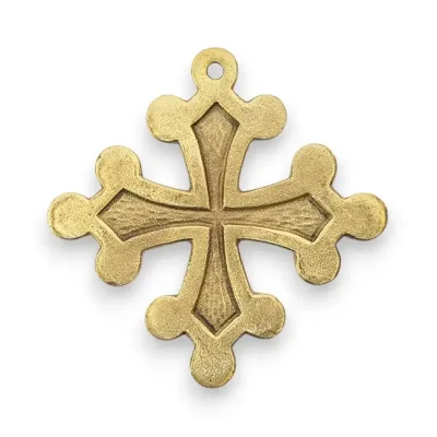 Croix de Toulouse, Languedoc ou Croix Occitane en bronze – 9,5 cm – 0236