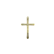 Fine croix d’aube en bronze émaillé