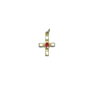 Croix grecque, croix pendentif, bijou religieux – 3 cm – B5