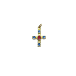 Croix grecque, croix pendentif, bijou religieux – 3 cm – B5