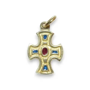 Croix pattée ou celte, croix pendentif, bijou religieux – 2,4 cm – 0175