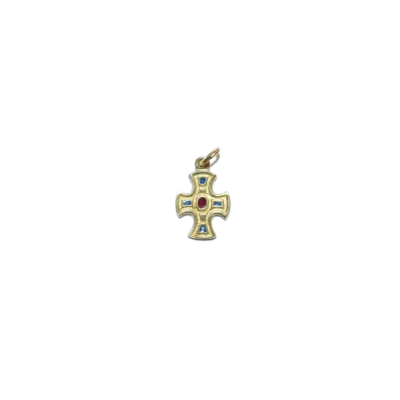 Croix pattée ou celte, croix pendentif, bijou religieux – 2,4 cm – 0175