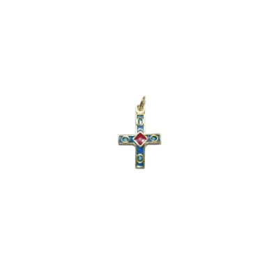 Petite croix médiévale en pendentif – 2,7 cm – 0137