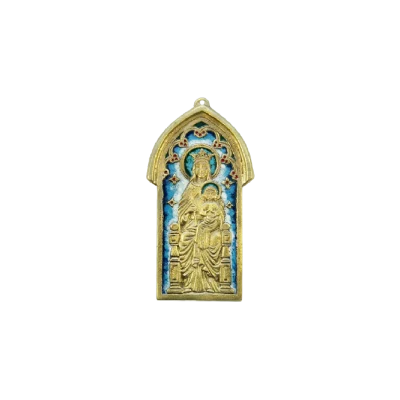 Vierge à l’Enfant en Majesté – 13,5 cm –  63