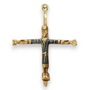 Christ de St Michel d’Aiguilhe au Puy en Velay, chemin de st Jacques – 14 cm – 935