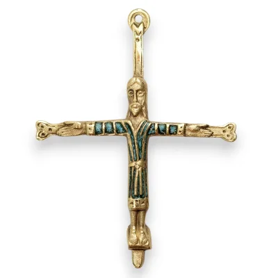 Christ de St Michel d’Aiguilhe au Puy en Velay, chemin de st Jacques – 14 cm – 935