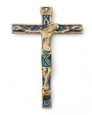 Croix du Christ murale médiévale INRI – 16 cm – 22