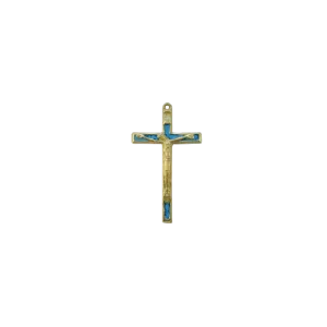 Crucifix pendentif ou mural avec symbole INRI – 9 cm – 370