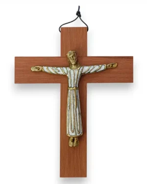 Christ roman, bronze et bois – 19 cm – 903