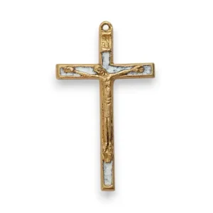 Crucifix pendentif ou mural avec symbole INRI – 9 cm – 370