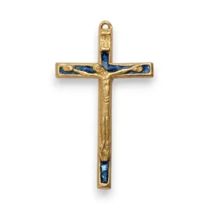 Crucifix pendentif ou mural avec symbole INRI – 9 cm – 370