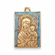 Médaille de berceau Vierge à l'Enfant