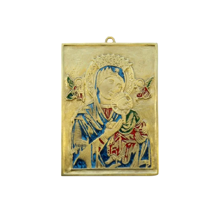 Notre-Dame du Perpétuel Secours, icône miraculeuse – 10,5 x 16 cm – 0110