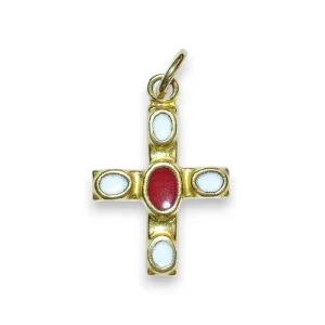 Croix grecque, croix pendentif, bijou religieux – 3 cm – B5