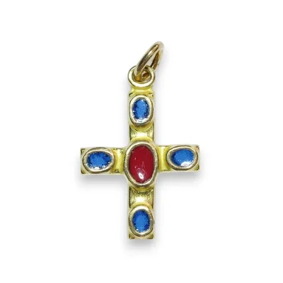 Collier croix chrétienne – forme grecque – 3 cm – B5