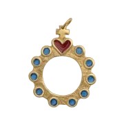 Dizainier Sacré-Cœur en pendentif – bijou religieux
