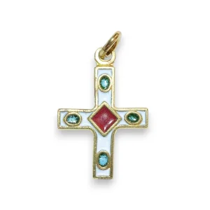 Petite croix médiévale en pendentif – 2,7 cm – 0137