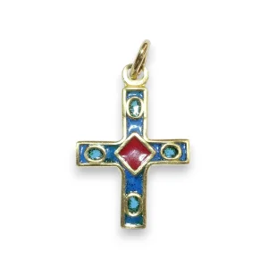 Petite croix médiévale en pendentif – 2,7 cm – 0137