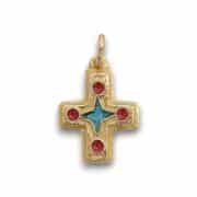 petite croix verte et roug