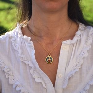 Médaille Sacré-Cœur – 2,5 cm – 0141