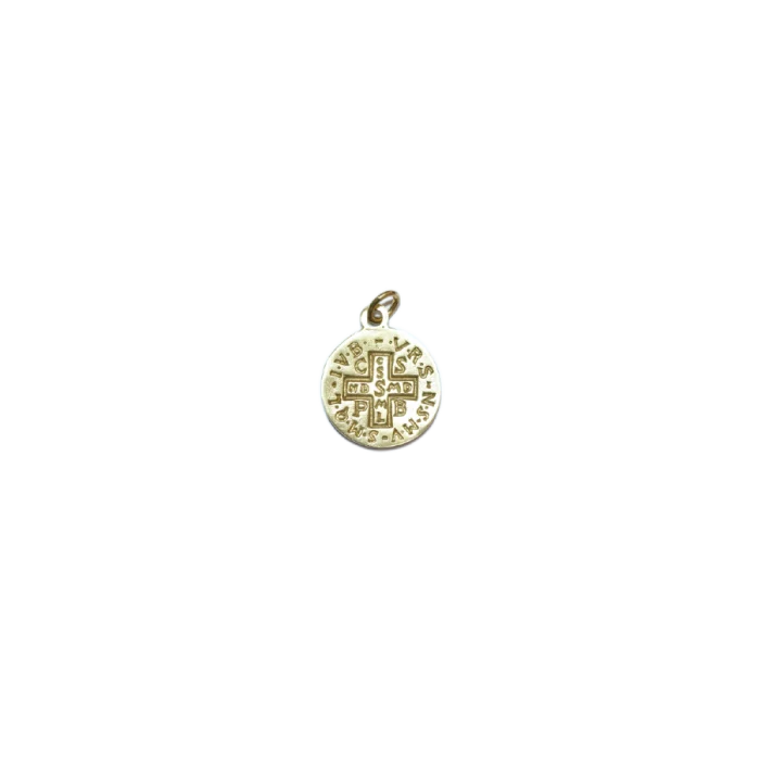 Médaille de saint Benoît, bijou-chrétien – 2,8 cm – B8