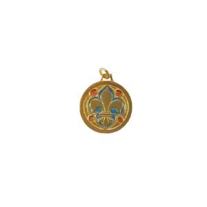 Pendentif Fleur-de-lys – 3,8 cm – 0123