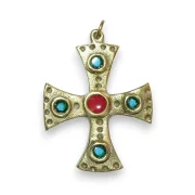 Croix pendentif, motif médiéval – Les Tailleurs d'Images