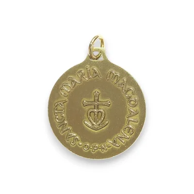 Médaille Sainte Marie-Madeleine – Laiton patiné – 2.3 cm – 3cm – 0229 – 0229C30