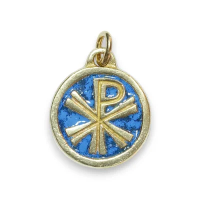 Chrisme pendentif, médaillon – 2,5 cm – 0143