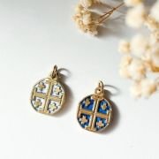 Médaillons croix de Jérusalem