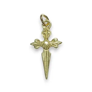 Pendentif croix de Saint-Jacques de Compostelle – 3,2cm – N94