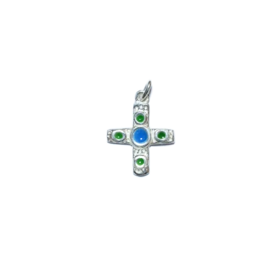 Croix celte en argent, bijou religieux – 2,8 cm – NA0224