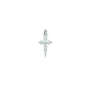 Croix de Saint-Jacques de Compostelle en argent massif – 3,2 cm – NA94 - Les Tailleurs d'Images