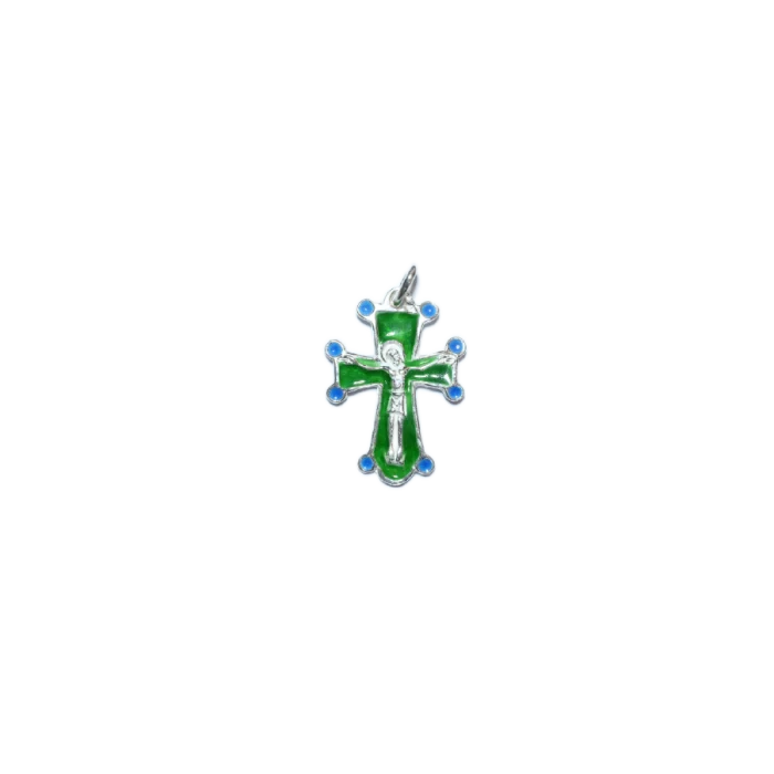Croix pendentif Christ, crucifix en argent massif – 3 cm – NA0197
