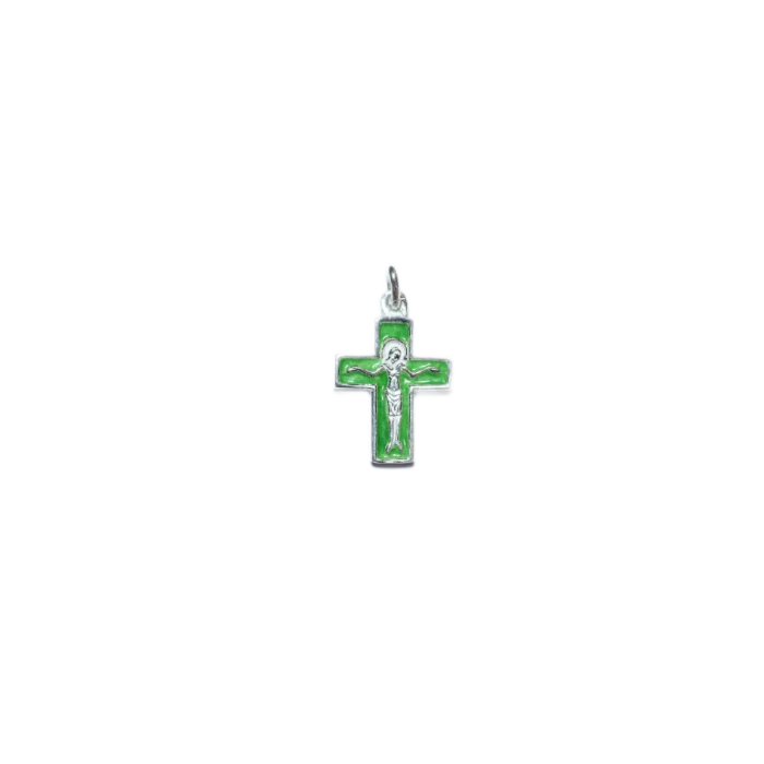 Pendentif crucifix, bijou Christ argent massif – 2,6 cm – NA0181