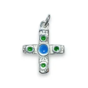 Croix celte en argent, bijou religieux – 2,8 cm – NA0224