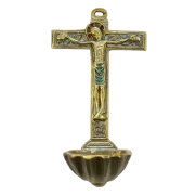 0130-Benitier-coquille-St-Jacques-crucifix-croix-blanc-15cm