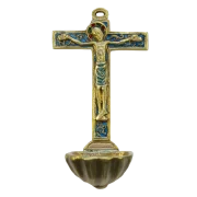0130-Benitier-coquille-St-Jacques-crucifix-croix-bleu-15cm