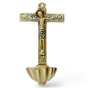 0130-Benitier-coquille-St-Jacques-crucifix-croix-blanc-15cm