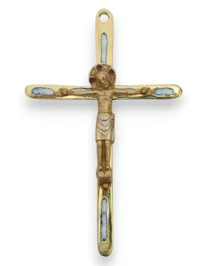 Christ en bronze émaillé – 12 cm – 0189-210