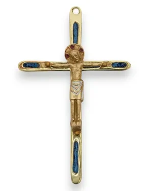 Christ en bronze émaillé – 12 cm – 0189-210