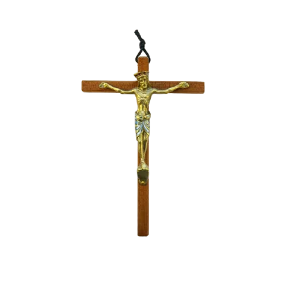 Croix du Christ avec Jésus-Christ en Majesté – 18 cm – 110