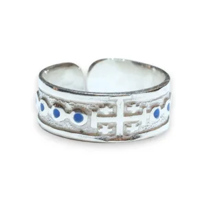 Bague dizainier en argent massif – NA104