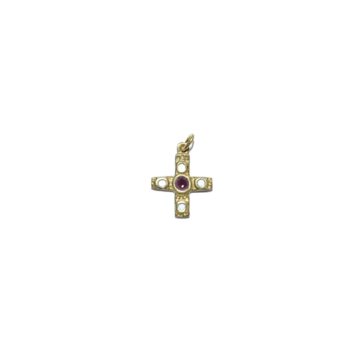 Croix celte en pendentif, bijou religieux – 2,7 cm – 0224
