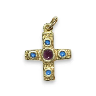 Croix celte en pendentif, bijou religieux – 2,7 cm – 0224