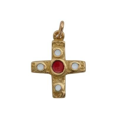 Croix celte en pendentif, bijou religieux – 2,7 cm – 0224