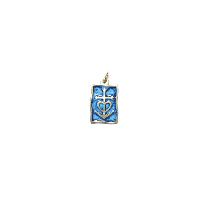Pendentif croix de Camargue – 3,3cm – V22